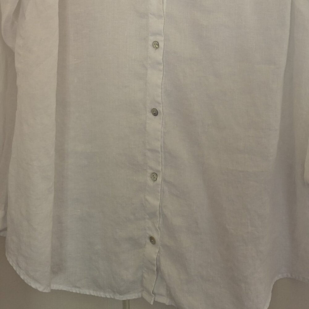 J. Jill Love linen tab sleeve top - Picture 4 of 6